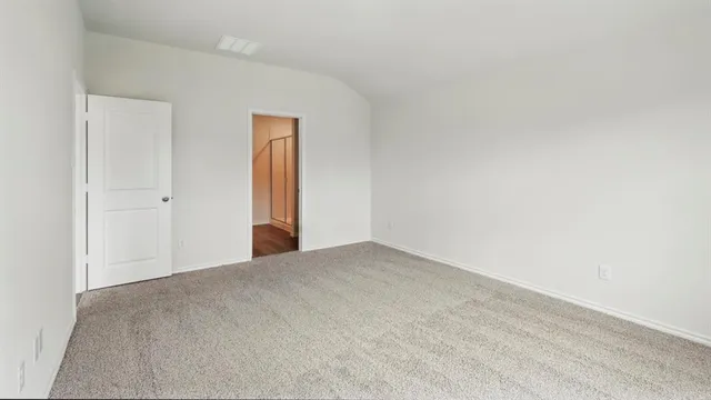 a view of empty room