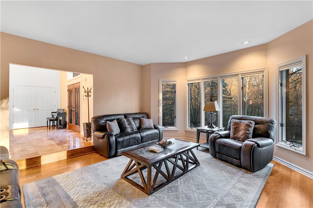 413 Windmere Drive Pittsburgh, PA 15238 - Photo 14 of 50 a living room with furniture and a large window