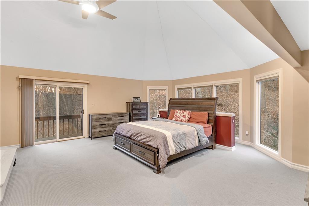 413 Windmere Drive Pittsburgh, PA 15238 - Photo 33 of 50 a spacious bedroom with a bed and a large window