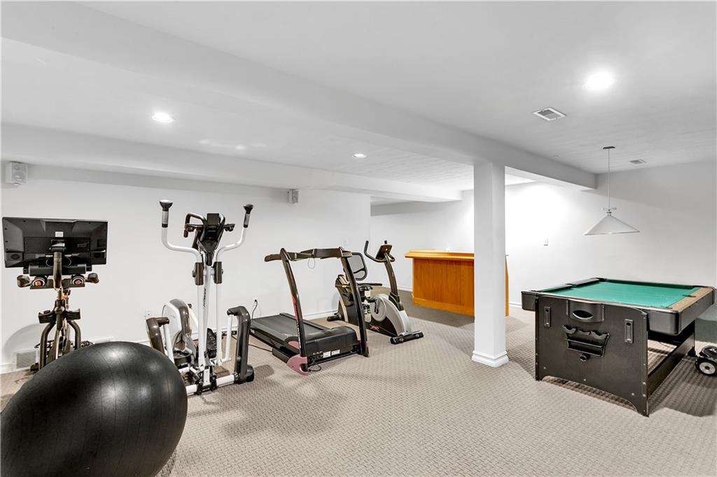 413 Windmere Drive Pittsburgh, PA 15238 - Photo 49 of 50 a view of a room with gym equipment