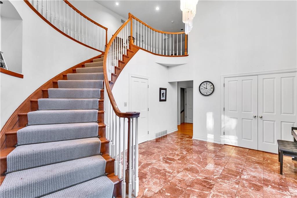 413 Windmere Drive Pittsburgh, PA 15238 - Photo 9 of 50 a view of entryway and hall with wooden floor