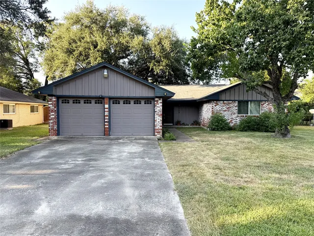 a house with a outdoor space