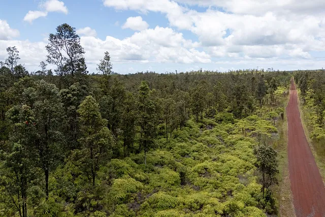 a view of lake with mountain in the background