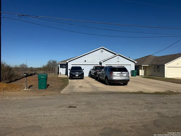 a car parked in front of house