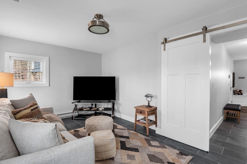 21 Hines Way, Unit 21 Newburyport, MA 01950 - Photo 17 of 21 a living room with furniture and a flat screen tv