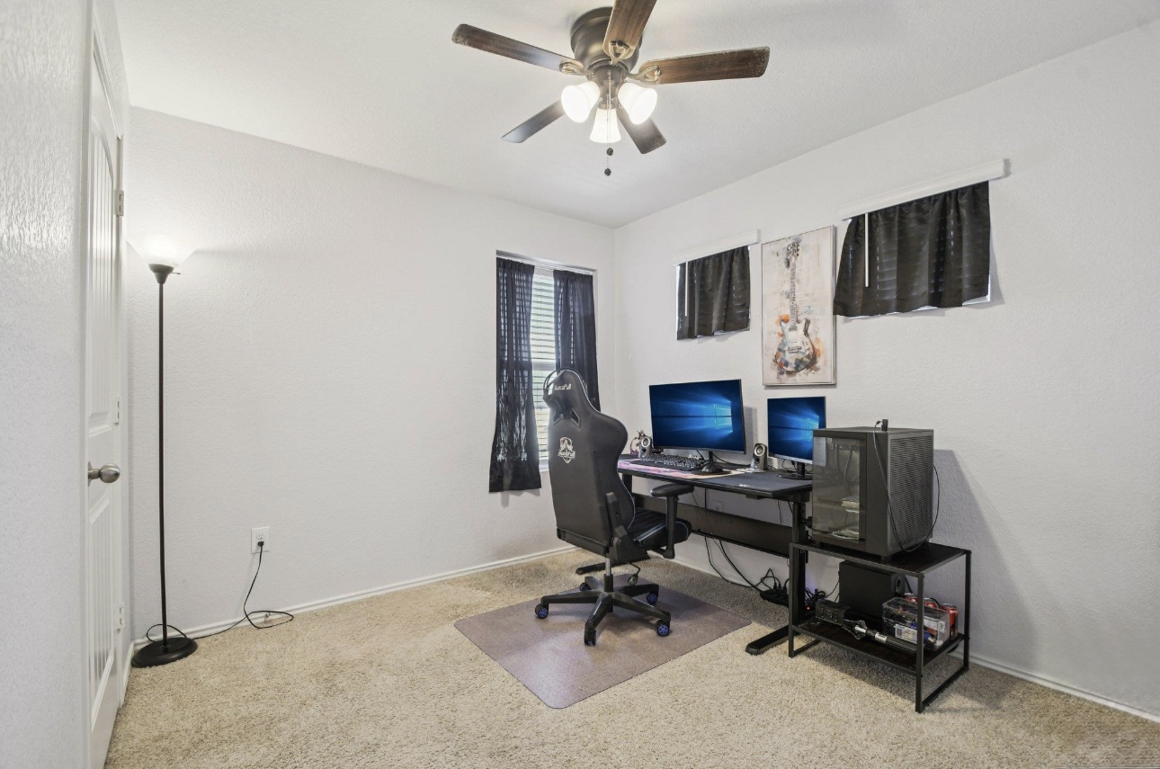 14904 Shalestone Way Manor, TX 78653 - Photo 16 of 23 Upstairs room #2 currently used as an office