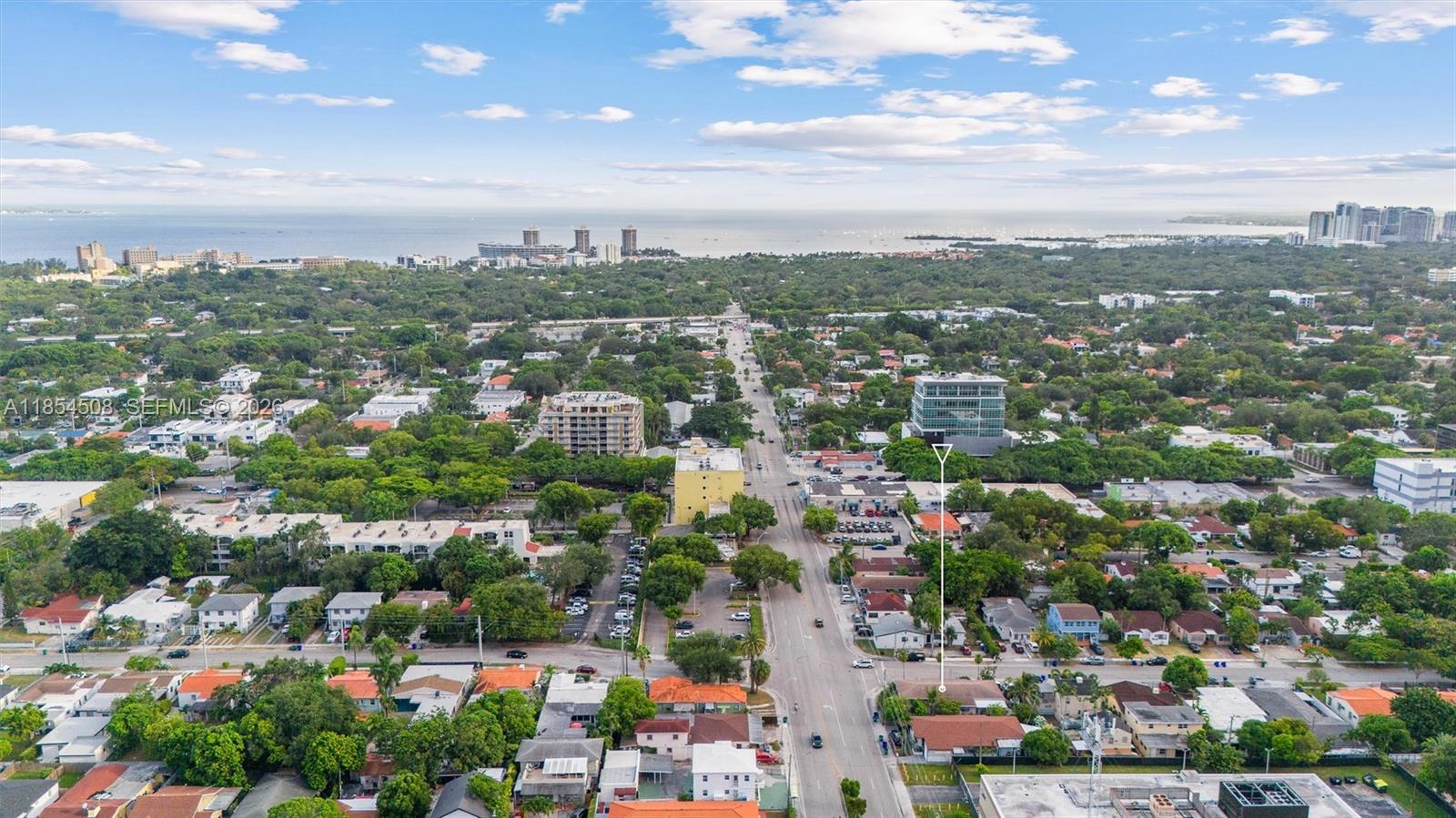 1701 Southwest 21st Street Miami, FL 33145 - Photo 26 of 28 an aerial view of a city
