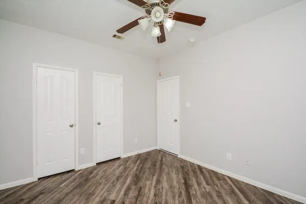 wooden floor in an empty room