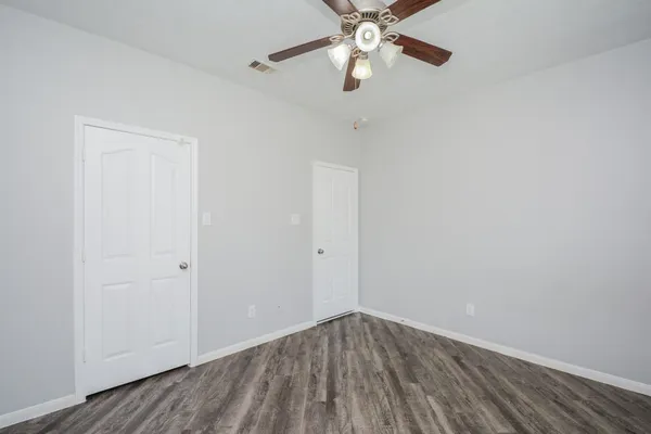 wooden floor in an empty room