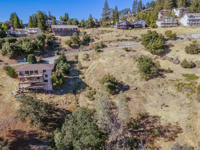 a view of outdoor space and covered with fog