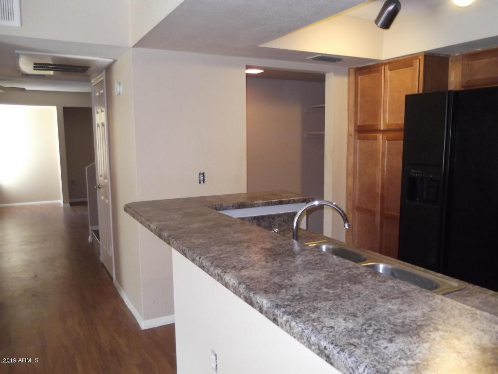 1331 West Baseline Road, Unit 226 Mesa, AZ 85202 - Photo 6 of 17 Baseline Kitchen with space for washer a