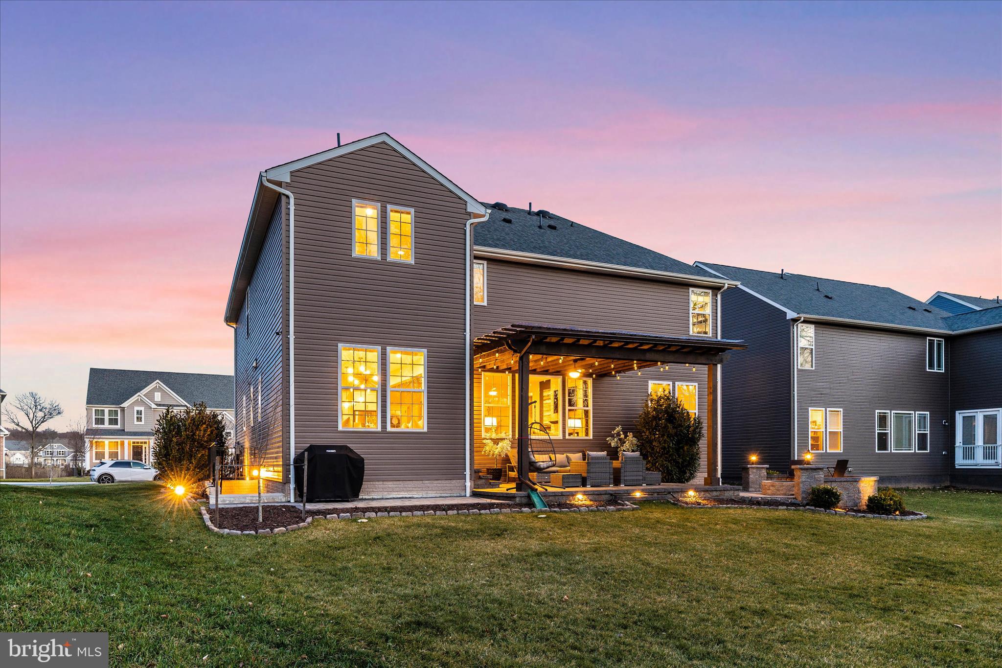 5704 Scott Ridge Place Frederick, MD 21704 - Photo 57 of 103 Exterior Back Twighlight