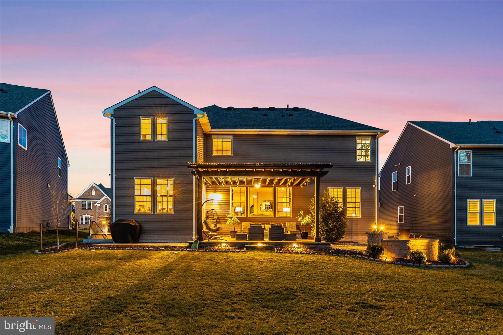 5704 Scott Ridge Place Frederick, MD 21704 - Photo 6 of 103 Exterior Back Twighlight