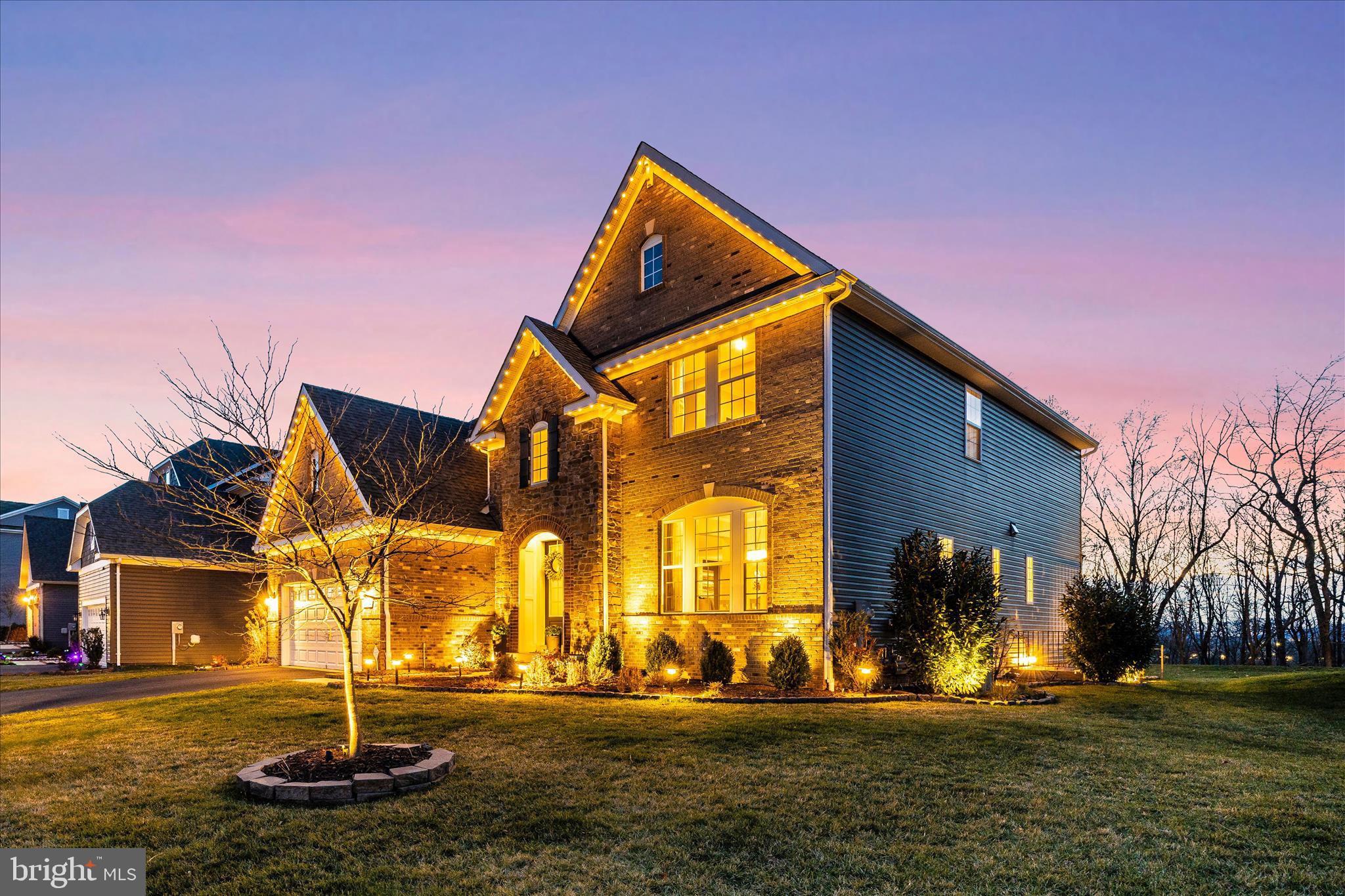 5704 Scott Ridge Place Frederick, MD 21704 - Photo 63 of 103 Exterior Front Twighlight