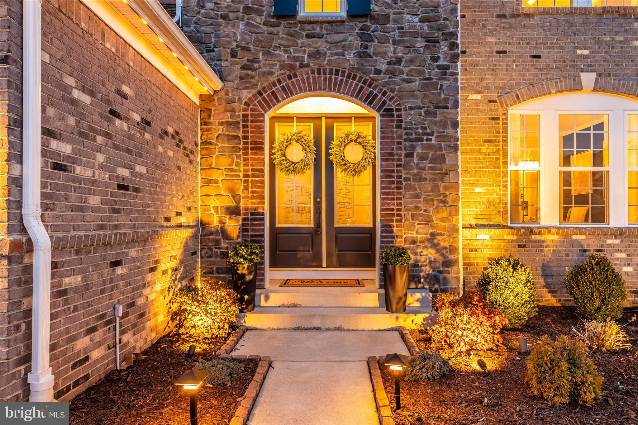 5704 Scott Ridge Place Frederick, MD 21704 - Photo 78 of 103 Front Entrance Twighlight