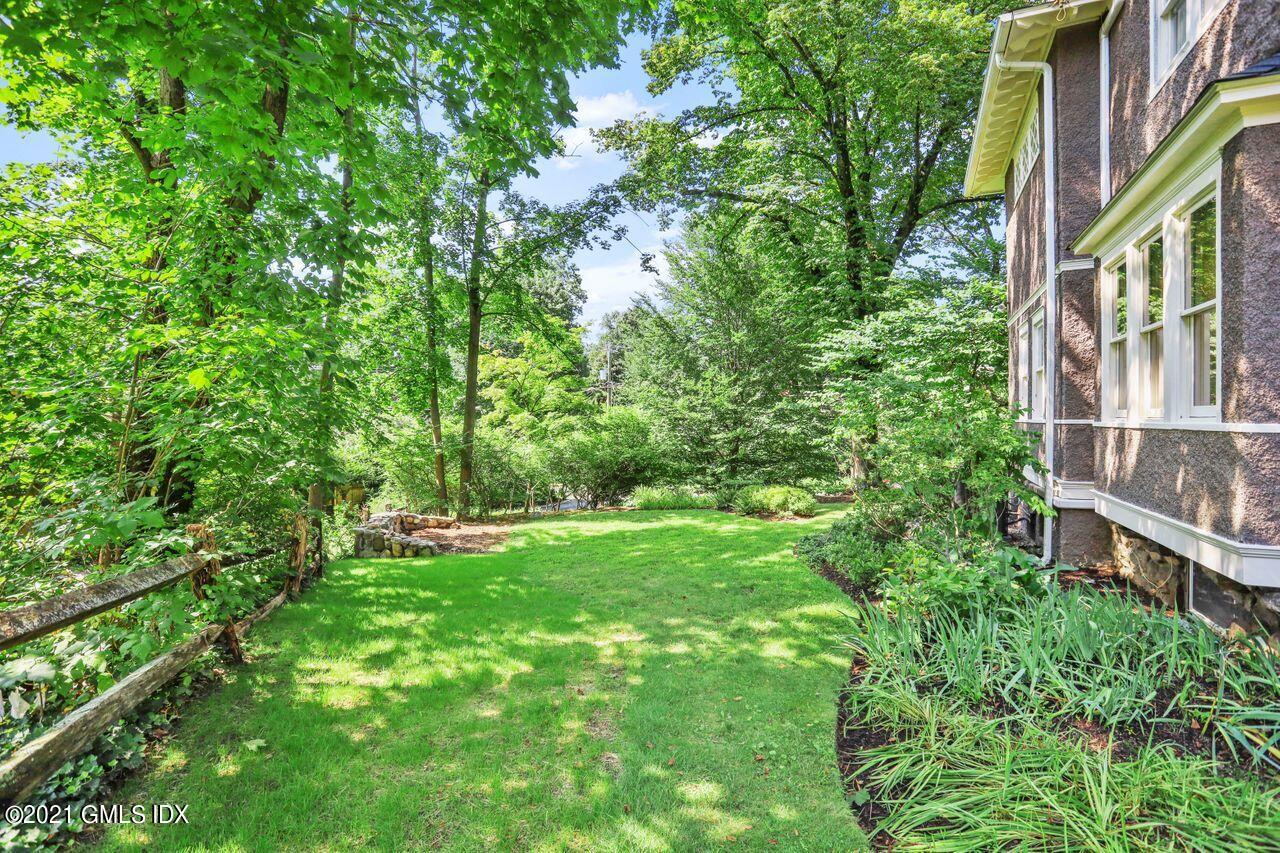 27 Sachem Road Greenwich, CT 06830 - Photo 37 of 50 a view of an outdoor space and a yard