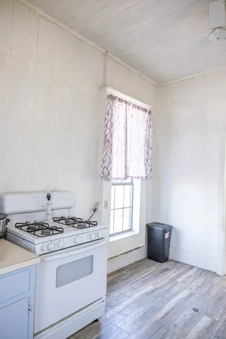 a backyard of a house