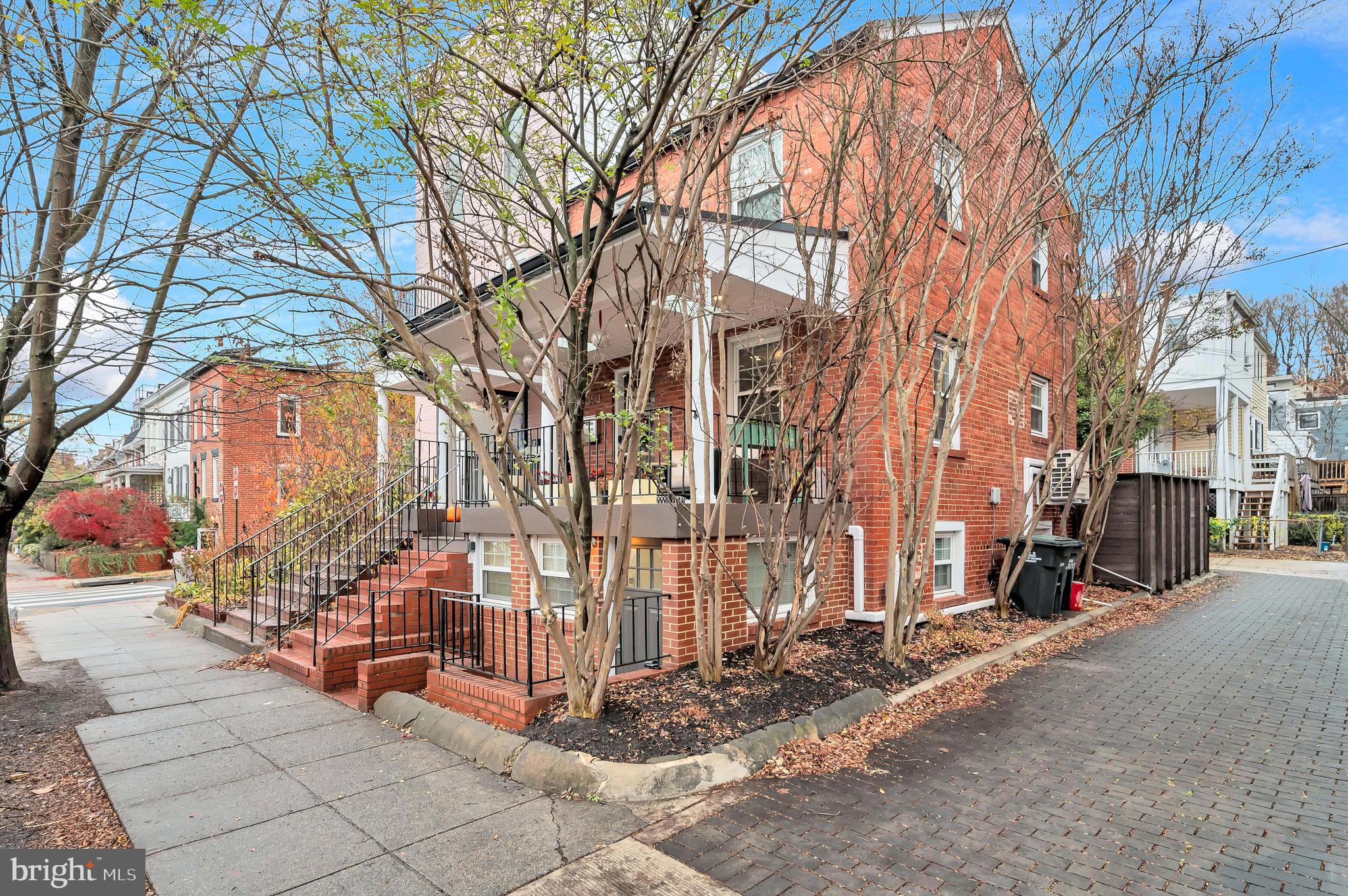 3513 T Street Northwest, Unit B Washington, DC 20007 - Photo 9 of 9 Corner unit - lined with windows!