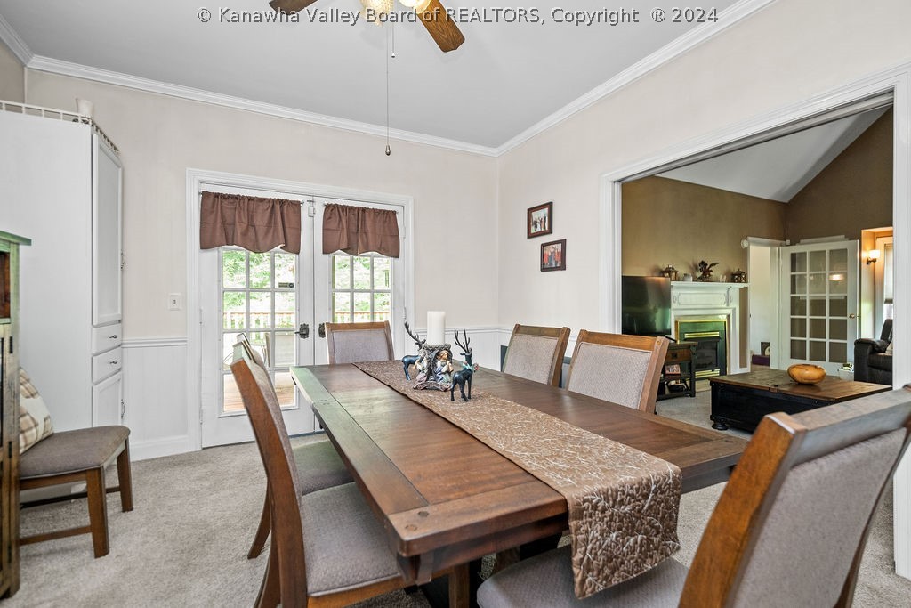 116 Goad Road Clendenin, WV 25045 - Photo 10 of 38 The dining room is 13'2" x 12'