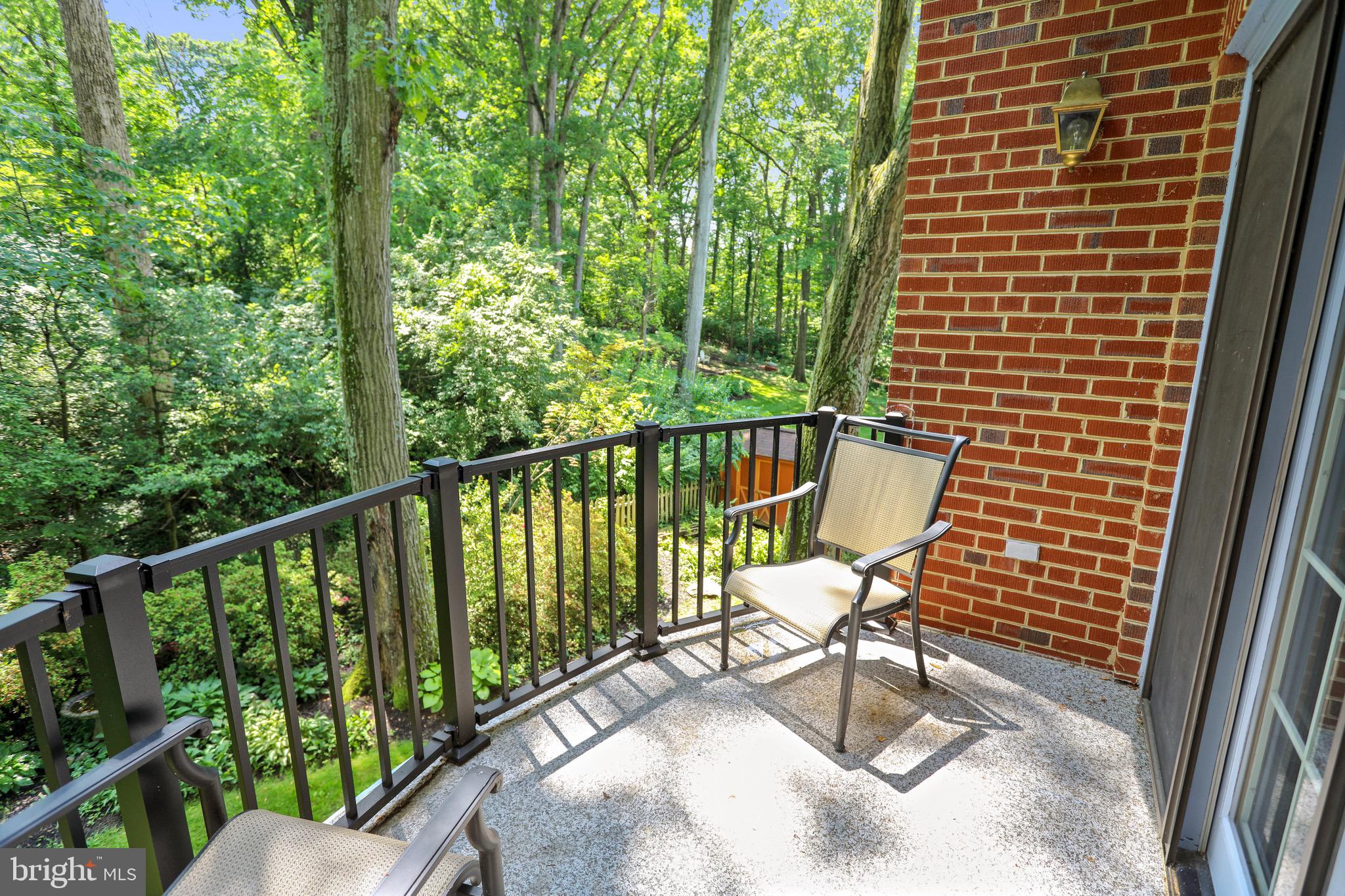 6308 Alcott Road Bethesda, MD 20817 - Photo 15 of 34 Master bedroom private balcony