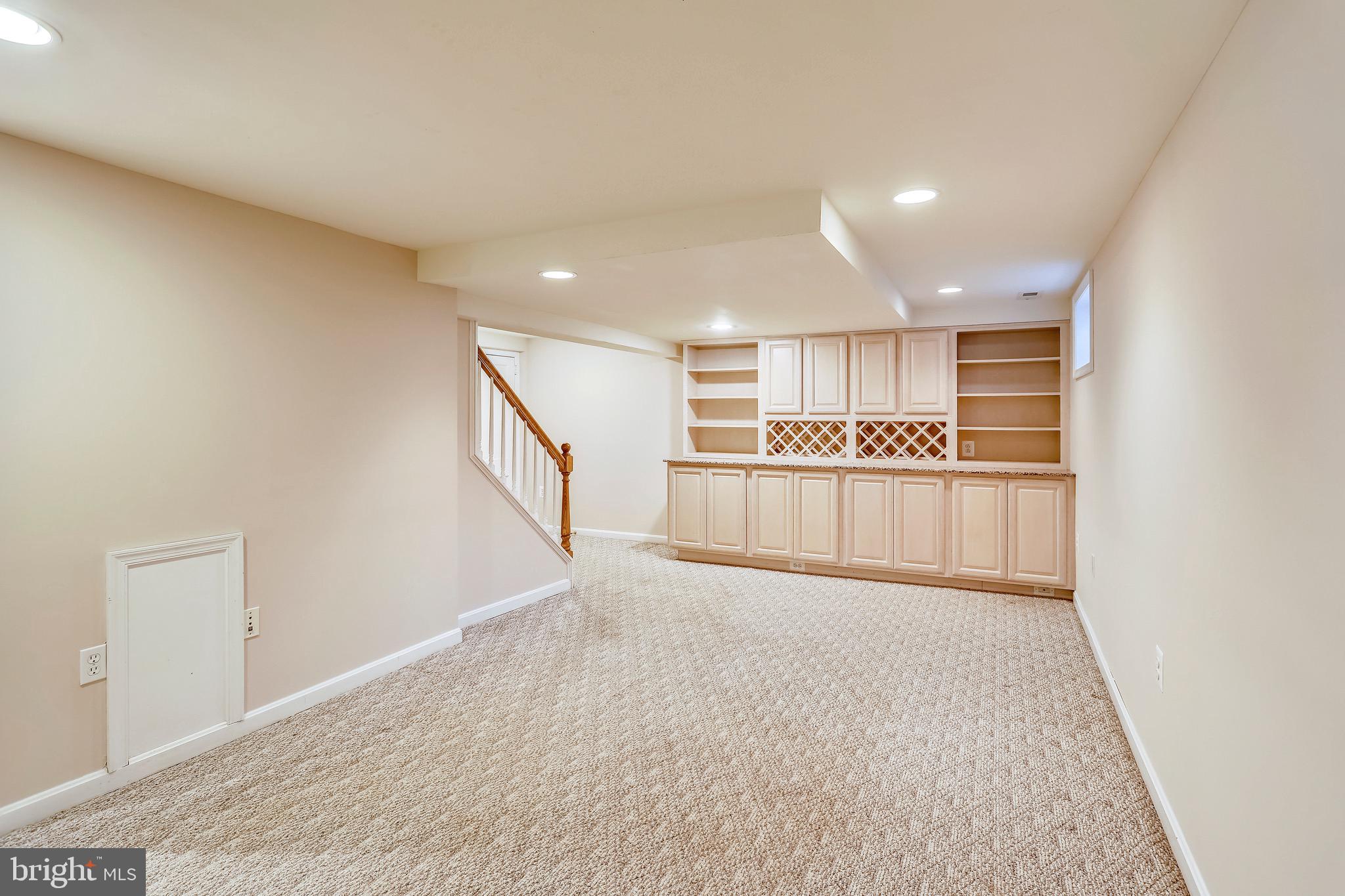 6308 Alcott Road Bethesda, MD 20817 - Photo 26 of 34 Recreation Room w/ built-ins