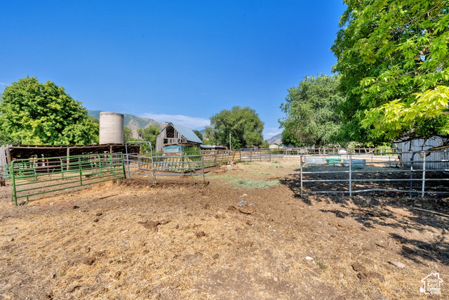 1632 South Main Street Springville, UT 84663 - Photo 47 of 93 View of yard featuring an exterior structure, a view of rural / pastoral area, and an outdoor structure