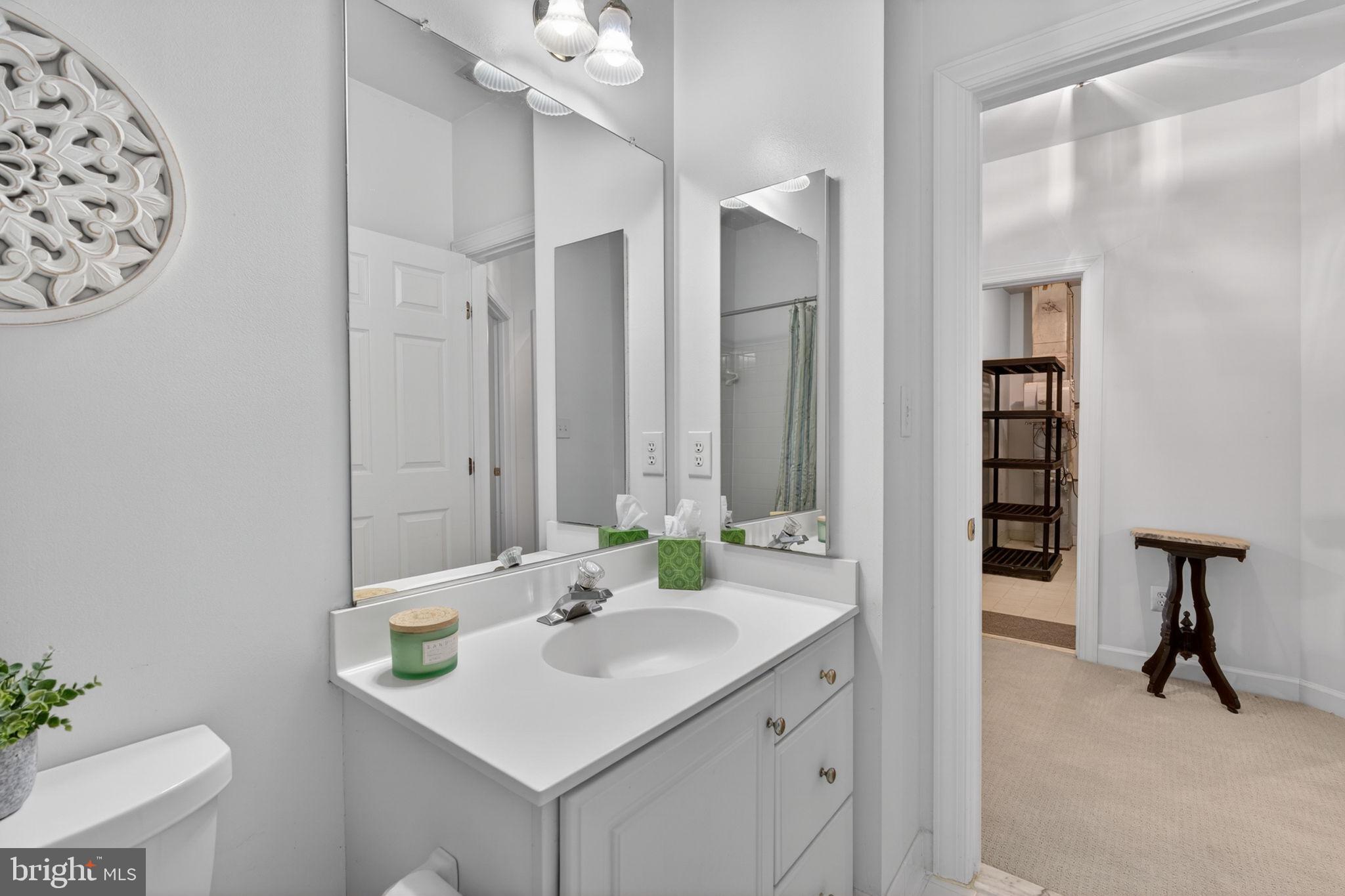 336 Colony Point Place Edgewater, MD 21037 - Photo 31 of 40 a bathroom with a sink and a mirror