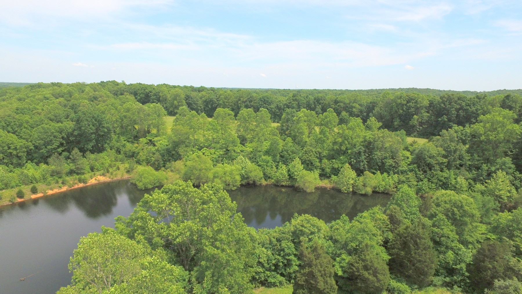 0 Pewitt Road Franklin, TN 37064 - Photo 3 of 6 an aerial view of a houses with a yard and lake view
