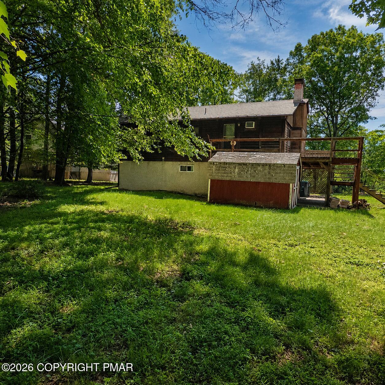 265 Pocono Boulevard Bushkill, PA 18324 - Photo 2 of 7 back yard