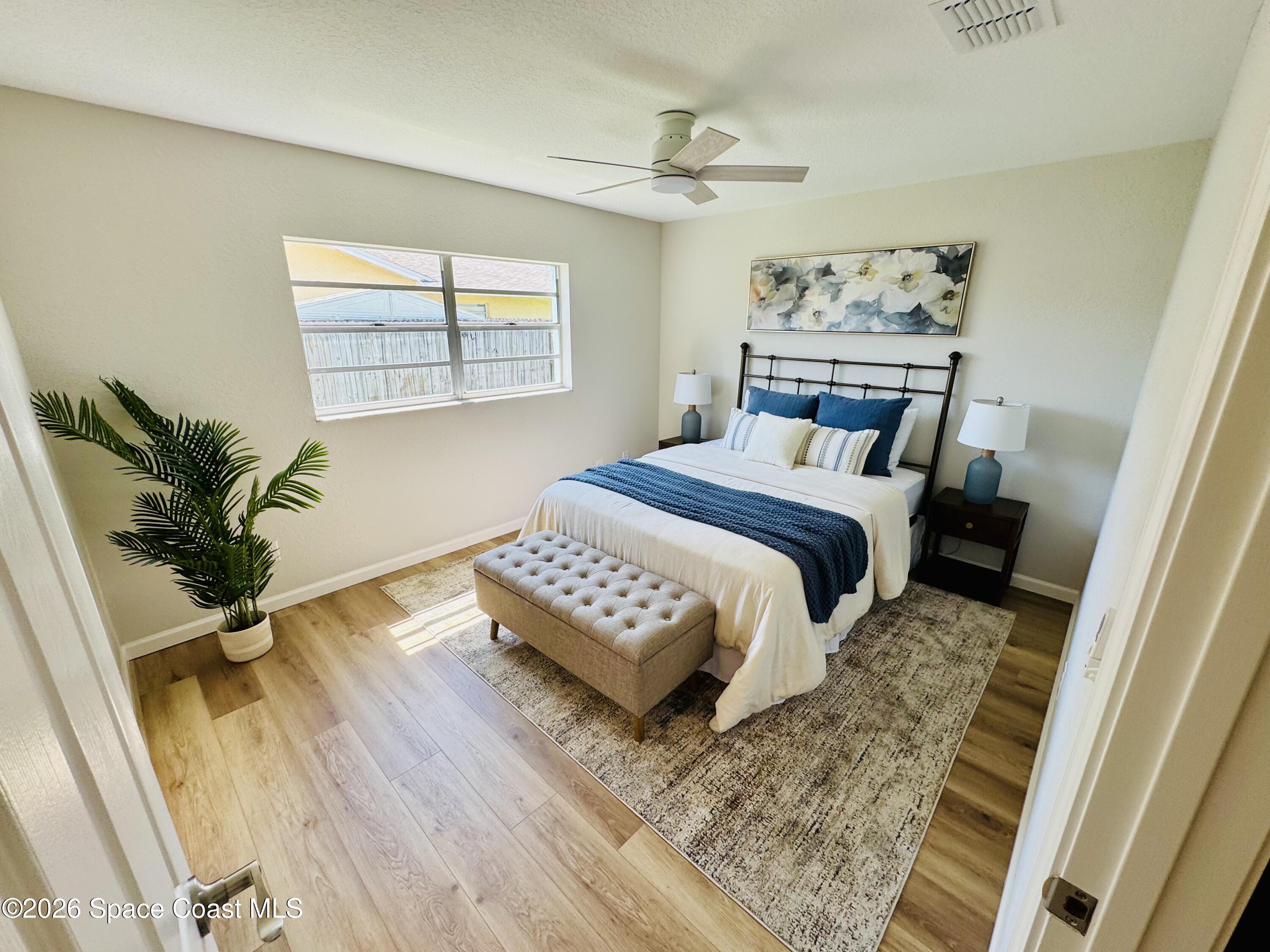 1910 Tallridge Road Melbourne, FL 32935 - Photo 11 of 34 Master bed from entry