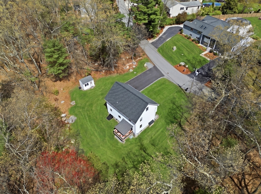 18 Trifiro Road Billerica, MA 01821 - Photo 41 of 42 an aerial view of a house with a yard