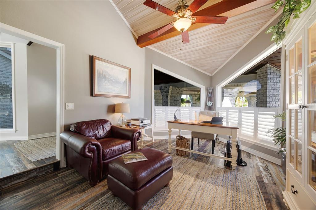 6605 Seabird Way Apollo Beach, FL 33572 - Photo 27 of 52 a living room with furniture and a wooden floor