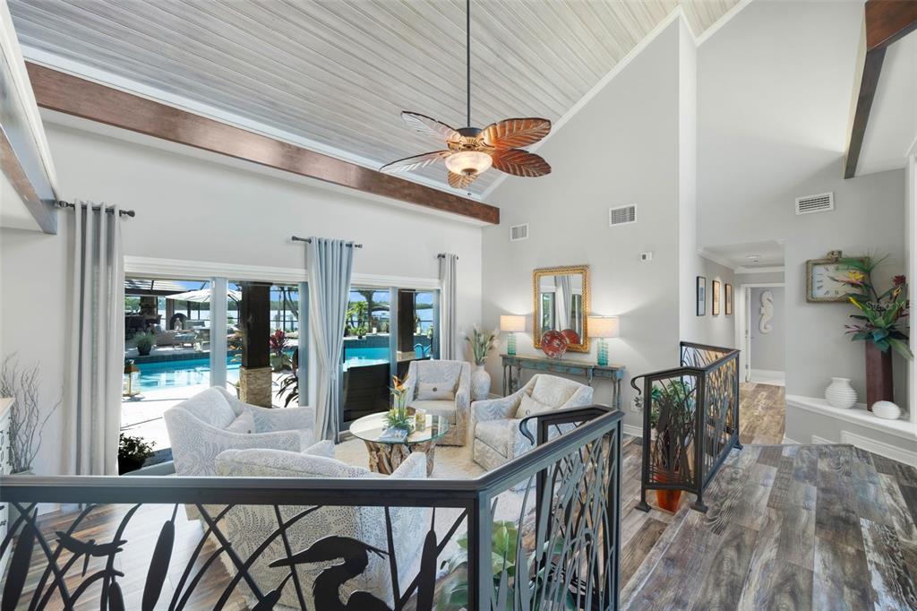 6605 Seabird Way Apollo Beach, FL 33572 - Photo 29 of 52 a view of a dining room with furniture window and wooden floor