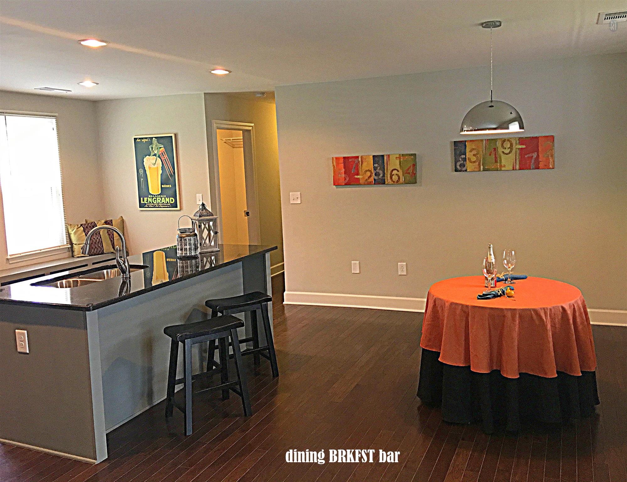 213 Warrior Road Madison, TN 37115 - Photo 3 of 11 Huge kitchen with granite counters, island, electric outlet. dining space for large table.