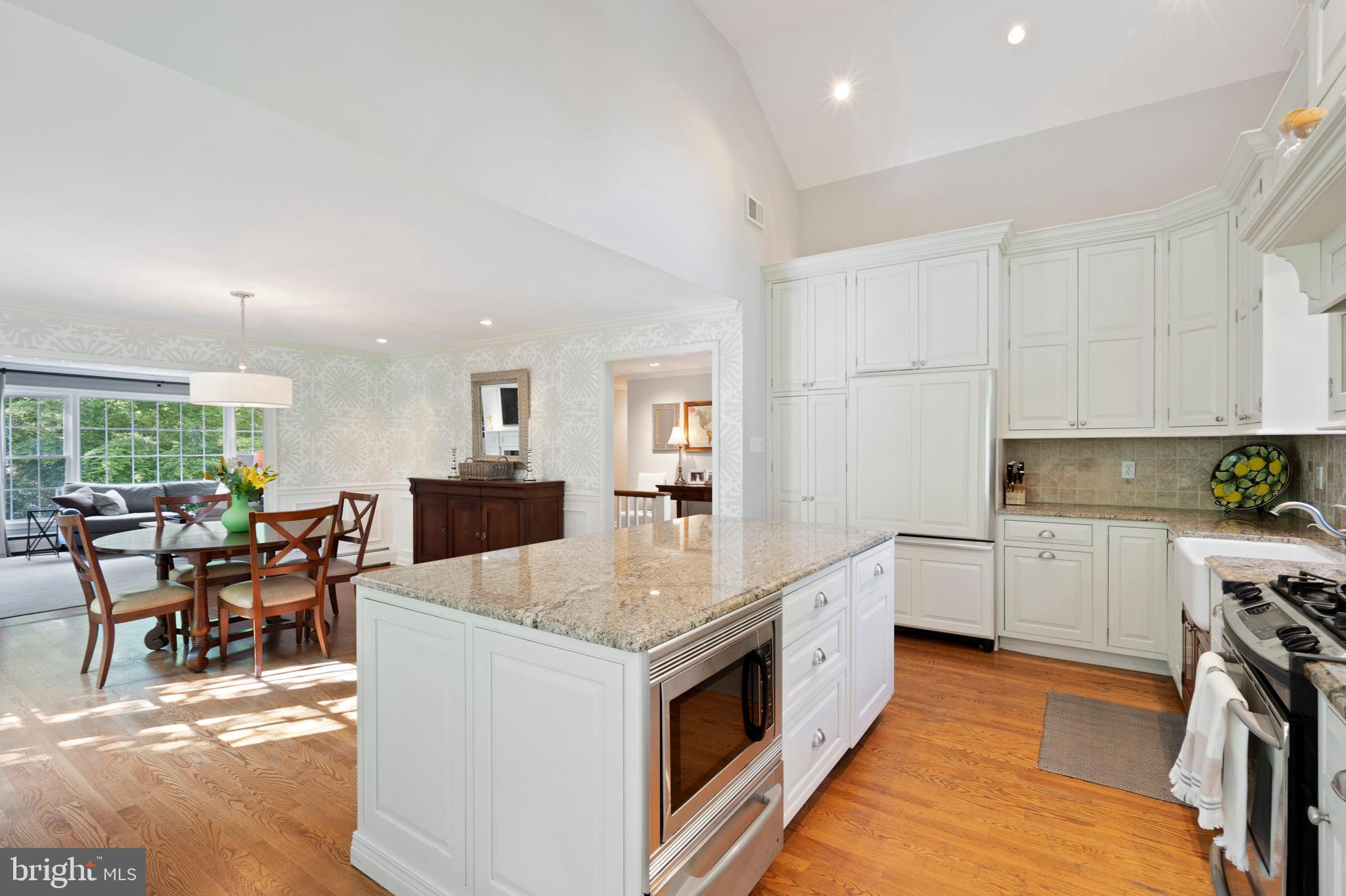 967 Ethan Allen Road Berwyn, PA 19312 - Photo 29 of 59 Center Island Open to Dining Room and Living Room