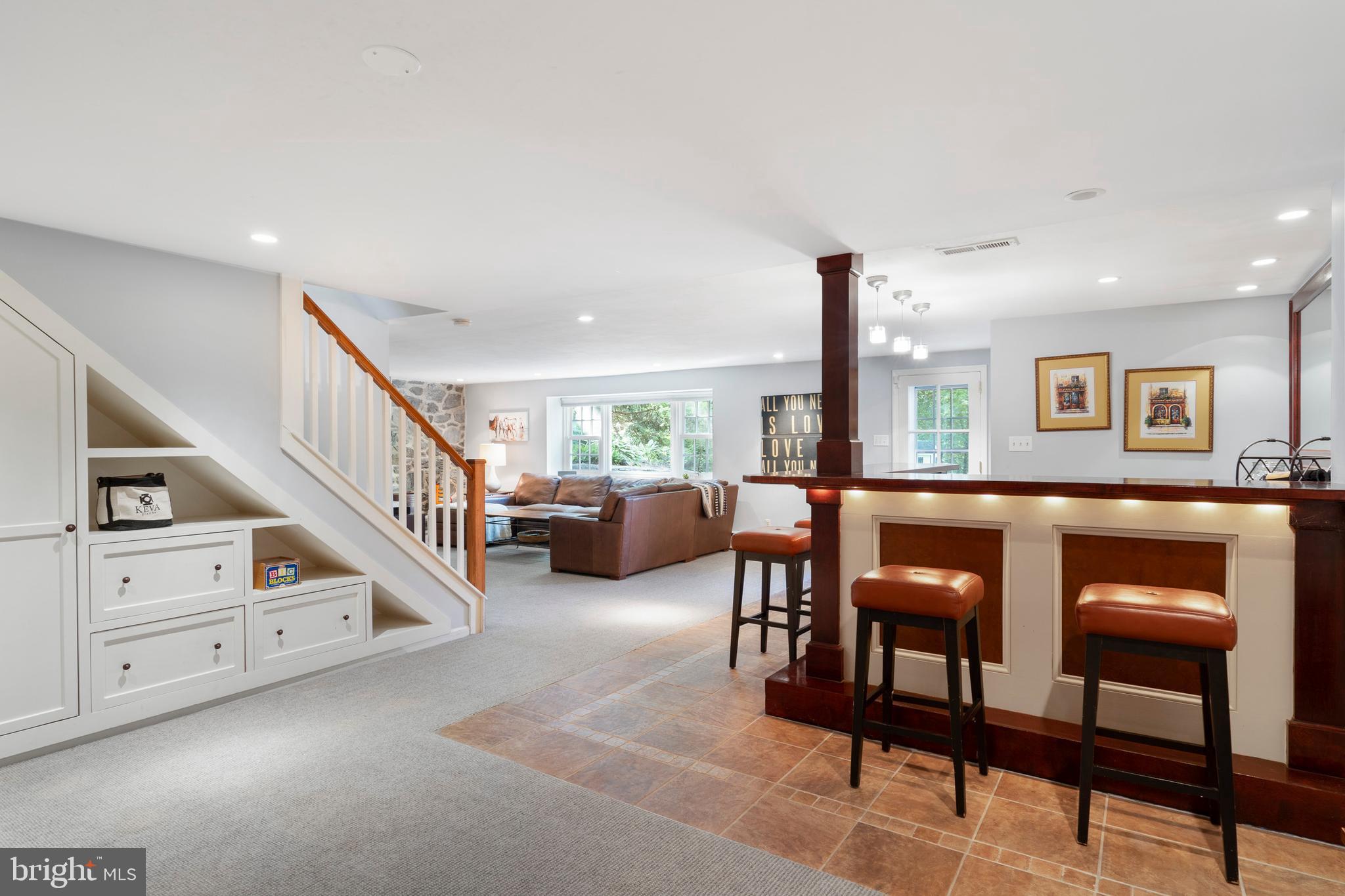 967 Ethan Allen Road Berwyn, PA 19312 - Photo 56 of 59 Basement view from Garage Entry