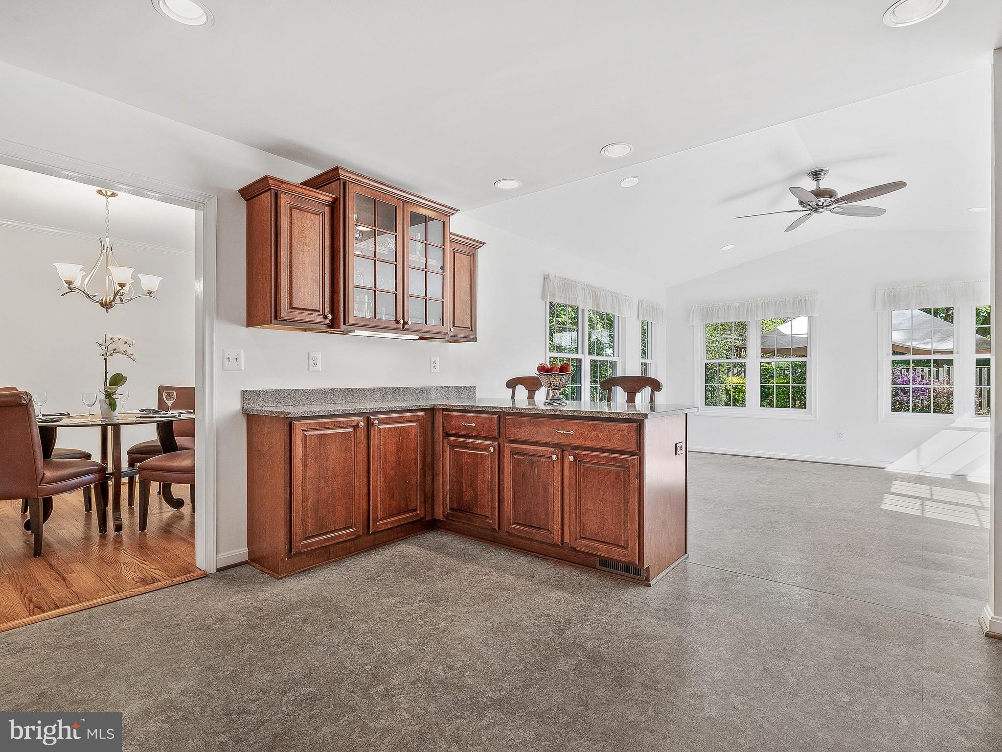 3104 Gold Mine Road Brookeville, MD 20833 - Photo 13 of 46 Cabinet Space and Breakfast Bar