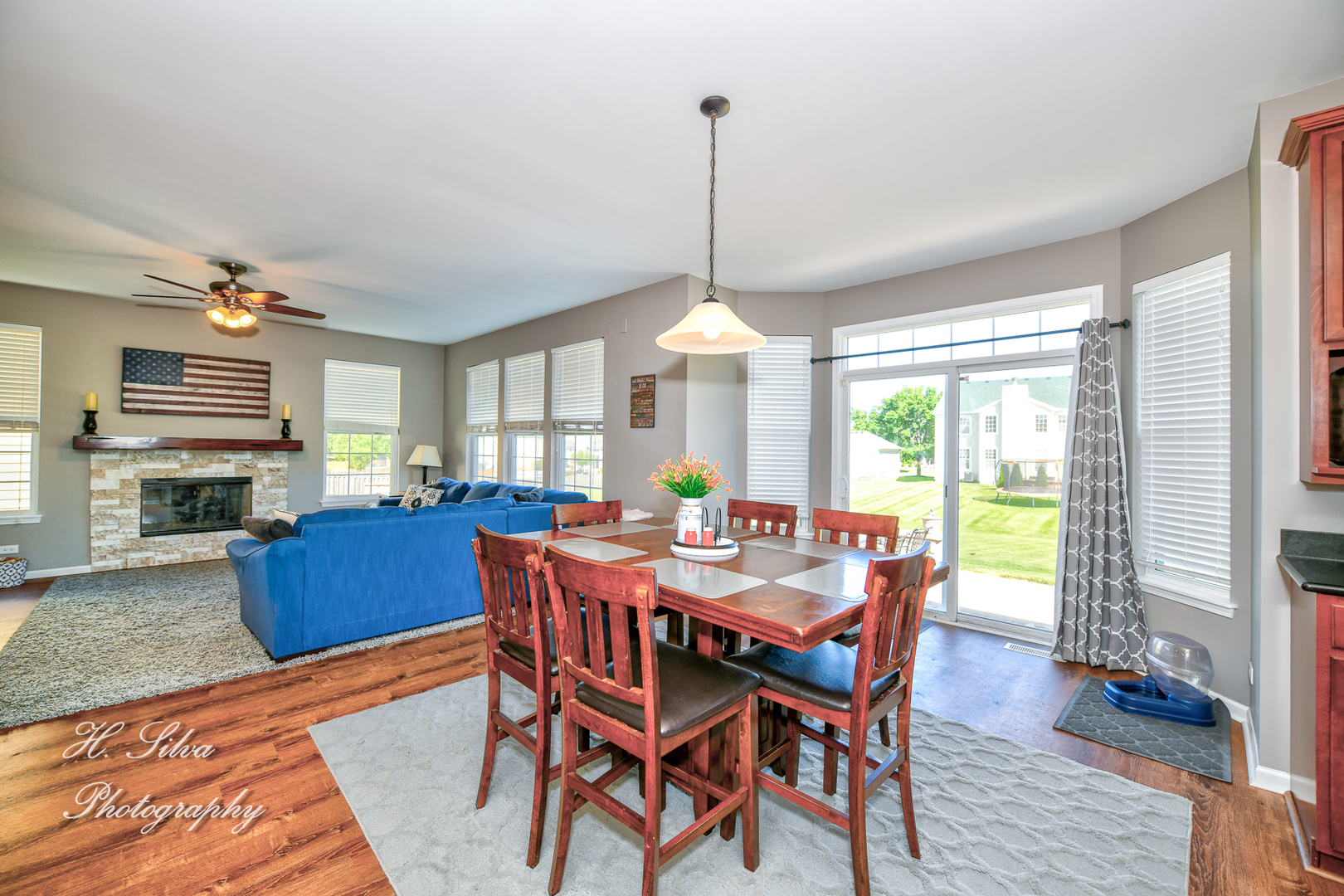 249 Sonora Drive Elgin, IL 60124 - Photo 5 of 42 a dining room with furniture window wooden floor