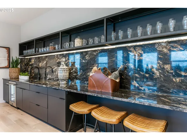 a view of table chair and window