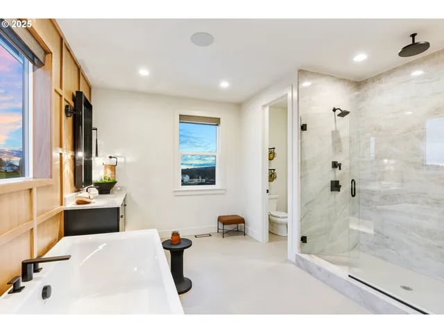 a view of a porch with furniture and garden
