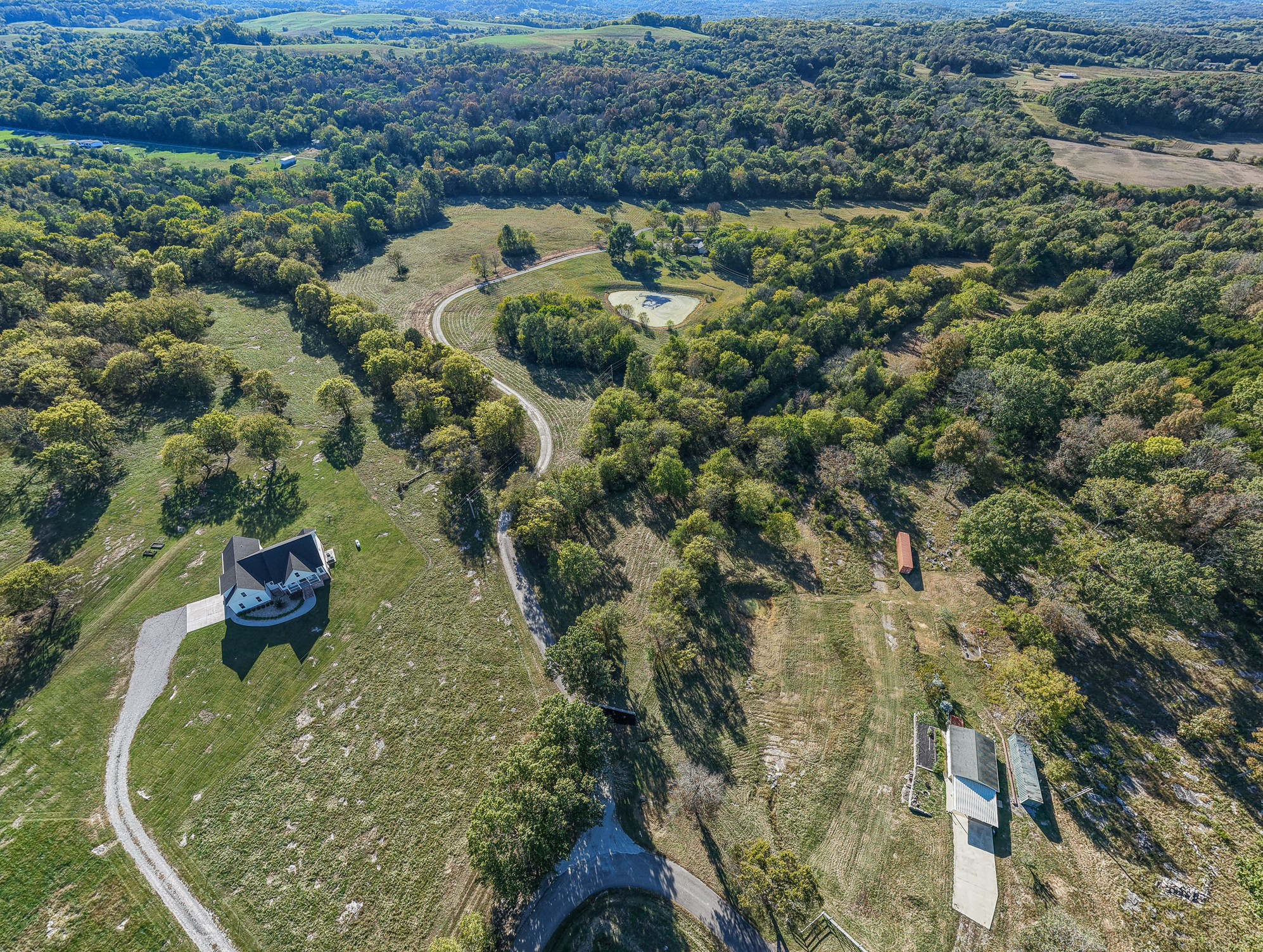 1380 Haley Road Watertown, TN 37184 - Photo 81 of 95 an aerial view of a house with a yard