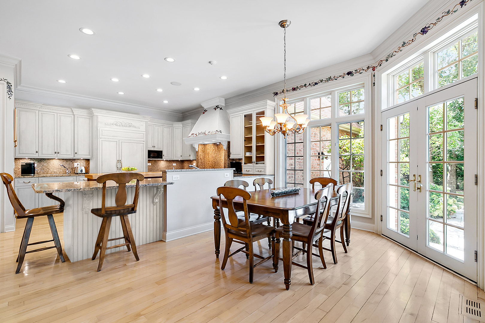 1130 Glenview Road Glenview, IL 60025 - Photo 21 of 66 a view of a dining room with furniture window and wooden floor