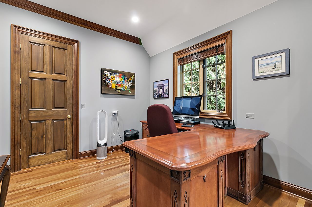 1130 Glenview Road Glenview, IL 60025 - Photo 28 of 66 a view of a dining room with furniture and window