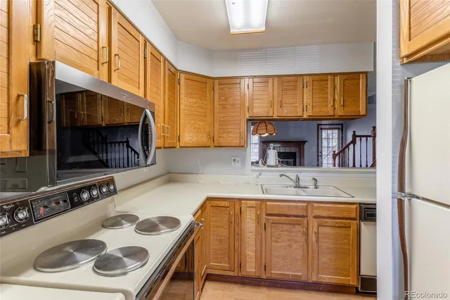 a view of a storage room with an empty shelves