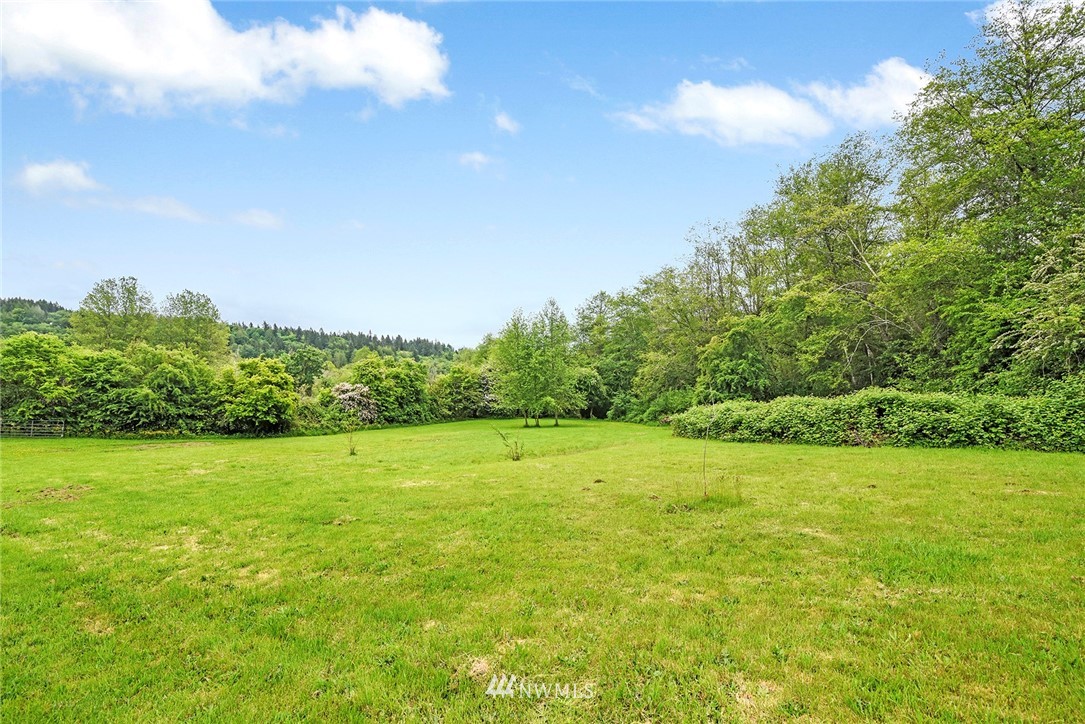 1450 Southeast Spruce Road Port Orchard, WA 98367 - Photo 32 of 40 a view of a field with an trees in the background