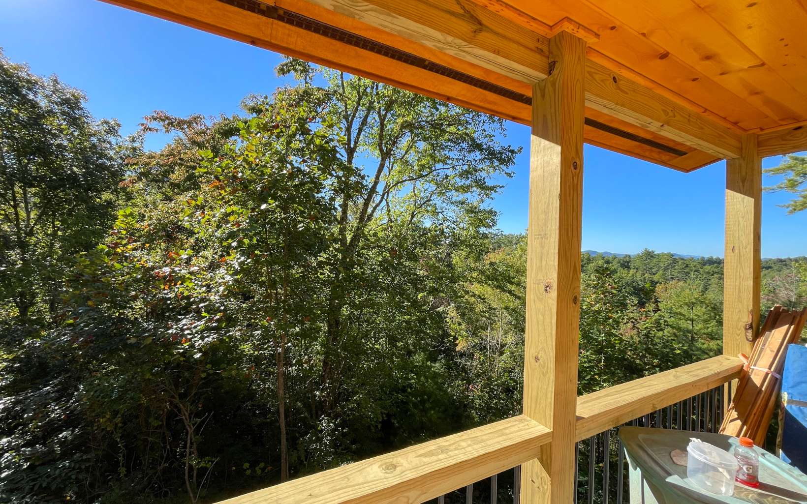 1281 Ranger Road Murphy, NC 28906 - Photo 7 of 23 a view of a balcony with an outdoor space