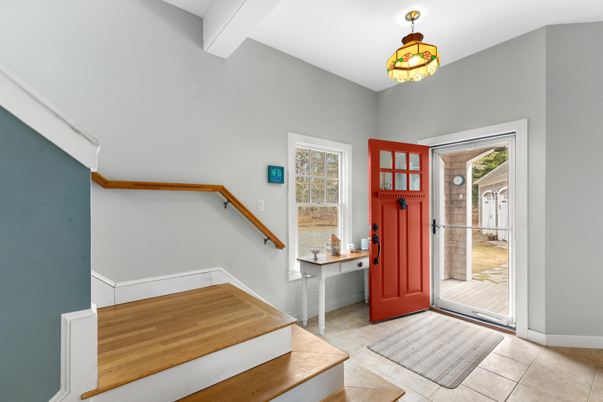 311 South Sunken Meadow Road Eastham, MA 02642 - Photo 12 of 57 a view of entryway and hall with wooden floor