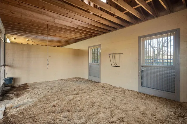 a view of empty room