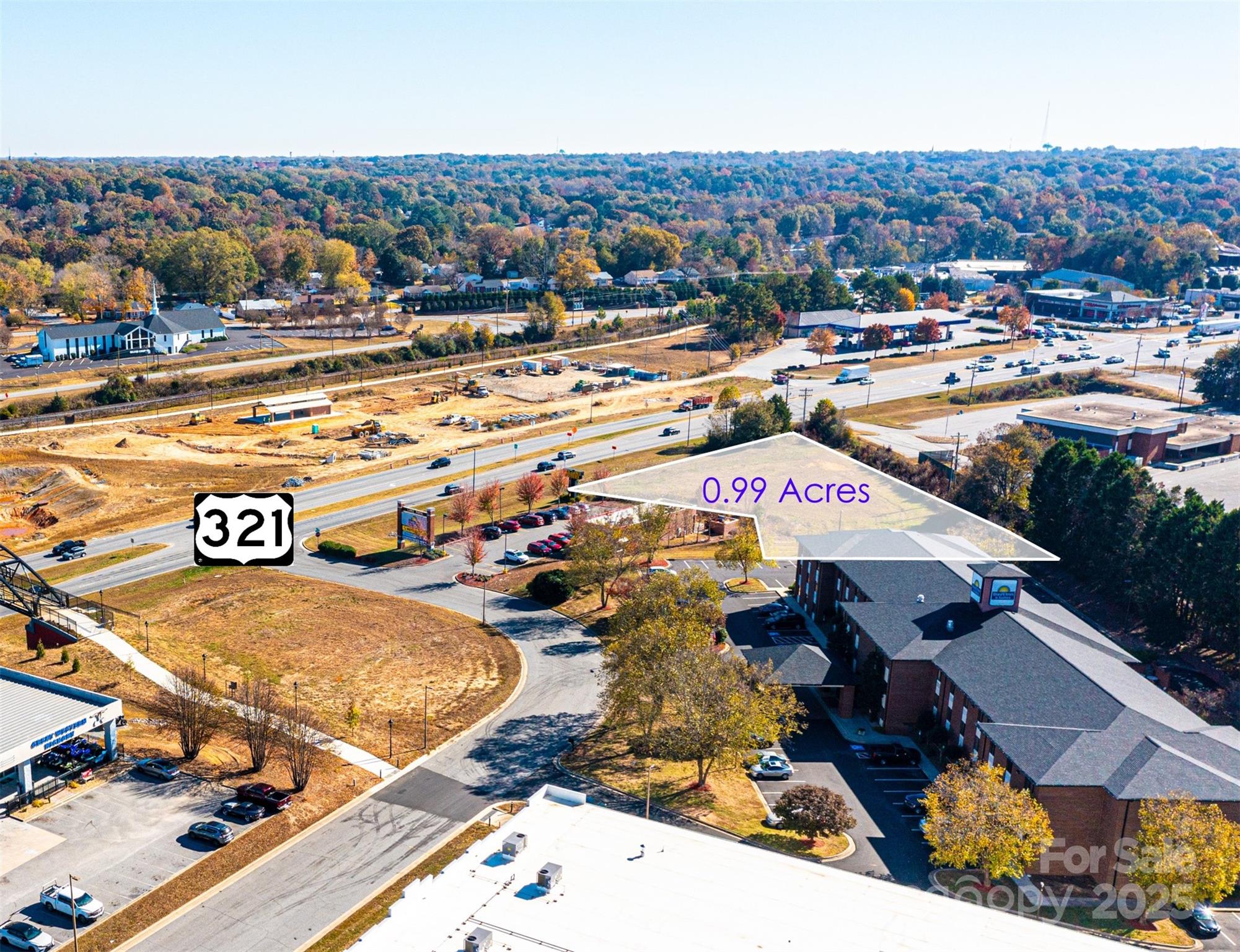 1241 Highway 321 Hickory, NC 28601 - Photo 3 of 7 an aerial view of residential houses and outdoor space