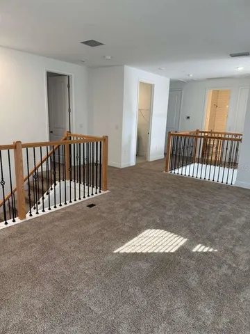 wooden floor in a gallery